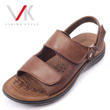 Vikings casual men's sandals men leather sandals leather sandals men sandals men leather Specials tide 91