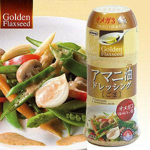  日本原装/Golden Flaxseed 亚麻仁油芝麻调味汁150ml