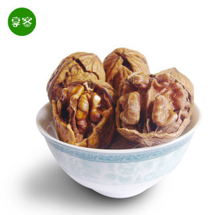  享客新疆薄皮核桃纸皮核桃138g包邮大核桃坚果炒货休闲食品特产