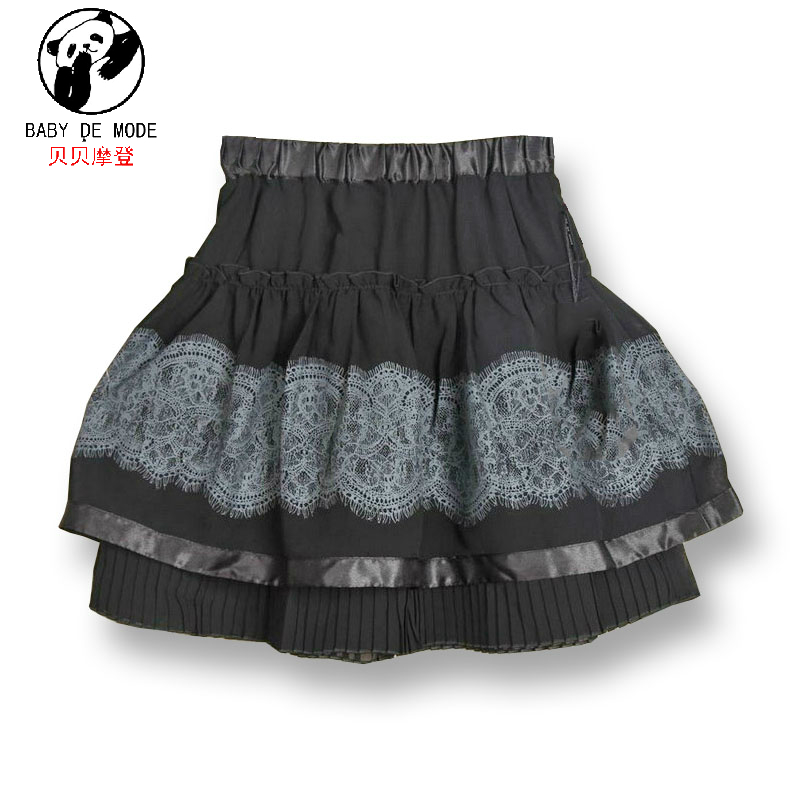 2018新款夏季【100元4件】貝貝摩登女童裝兒童喬其紗百短裙半身裙在類目 童裝/嬰兒裝/親子裝, 裙子(新), 半身裙中 - 來自Buy2taobao.com提供專業的淘寶代購服務
