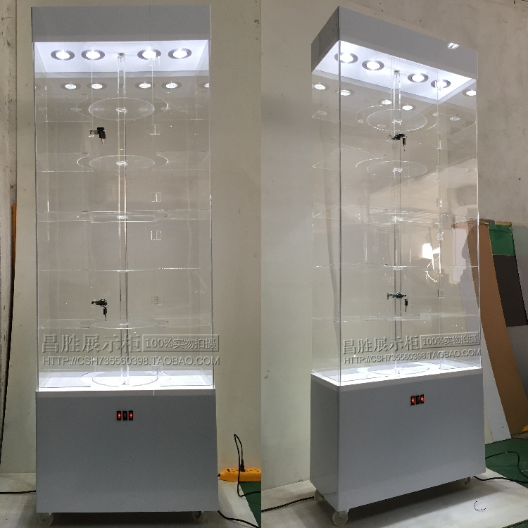 美容産品化妝品展示櫃有機玻璃旋轉架模型精品飾品手表展櫃亞克力在類目 商業/辦公傢俱, 貨架/展櫃, 精品展櫃/陳列櫃中 - 來自Buy2taobao.com提供專業的淘寶代購服務
