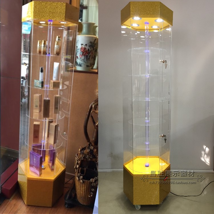 化妝品展示櫃産品展櫃飾品手表口腔牙模科旋轉櫃亞克力玻璃透明架在類目 商業/辦公傢俱, 貨架/展櫃, 精品展櫃/陳列櫃中 - 來自Buy2taobao.com提供專業的淘寶代購服務