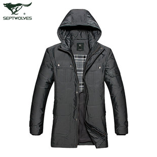  【清仓减后价383】七匹狼棉衣 新雪丽超保暖 棉服 正品男装 2908