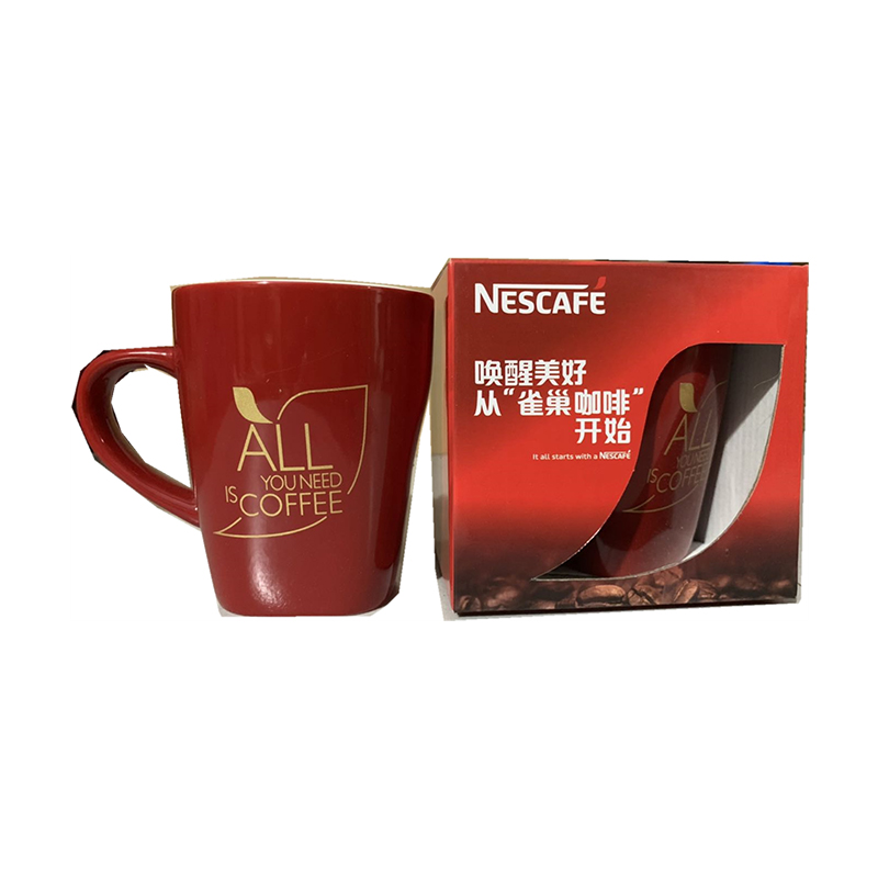 2 2 yuan Nestle Red Cup Maxwell White coffee cup 250ML Nestle ceramics Mugin the Tableware , Coffee , Mug category - from Buy2taobao.com to provide professional Taobao agent buy service