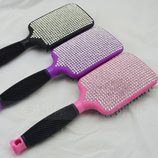 Rhinestone gasbag Massage comb Large plate comb Large comb Massage comb Wide-tooth comb Curly hair comb Big S recommendin the Family/Personal Cleaning Tools , Personal care cleaning appliances , Comb/Portable with a mirror , Comb/Makeup comb/Massage comb category - from Buy2taobao.com to provide professional Taobao agent buy service