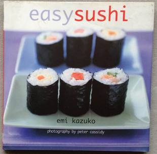  寿司介绍图书 原版英语书 烹饪教材 美食制作指导 Easy Sushi