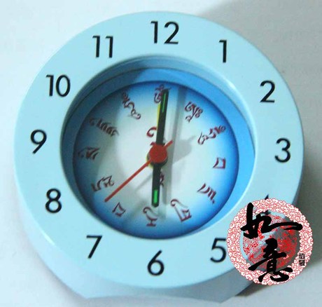 【如意法藏】莲师心咒坐表闹钟如意吉祥表