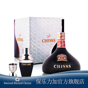  【洋酒】芝华士JJ纪念版威士忌700ml 送芝华士调酒壶+量杯 包邮