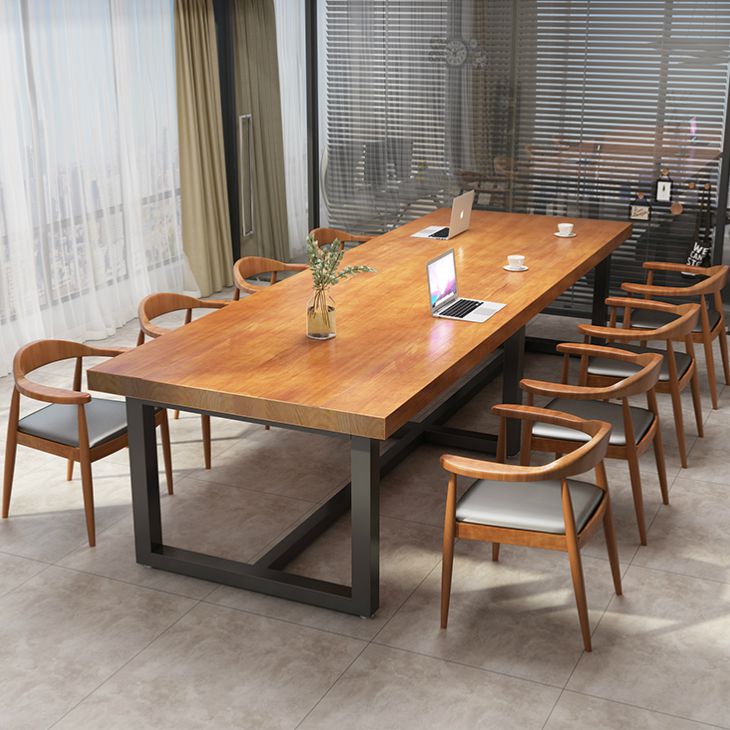 Long table Simplicity modern desk Europe and America loft Negotiating tables and chairs combination loft solid wood Conference table tablein the Business/Office Furniture , Office Furniture , Desk , Conference table category - from Buy2taobao.com to provide professional Taobao agent buy service