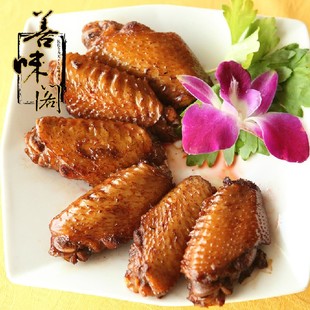  【善味阁】零食特产奥尔良烤鸡翅中烤翅 真空小包装 20g