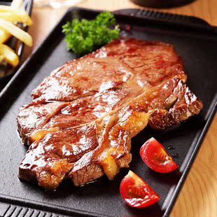  潮香村 西冷牛排 150g黑椒味腌制赠酱冷速冻品