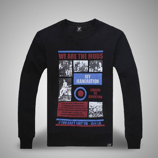  Lee李牌 专柜正品代购 男士印花图案卫衣 L10125190K99