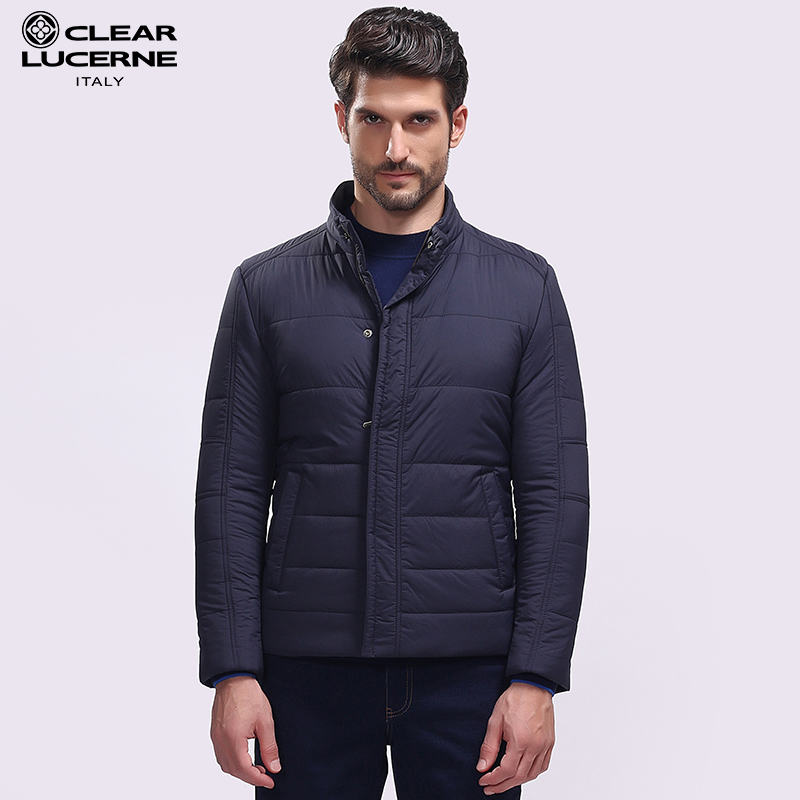 CLEARLUCERNE/ Kailai, Lu Xi 2018 Autumn and winter new pattern cotton-padded clothes Middle-aged and young man Simplicity keep warm Cottonin the Men's clothing, Cotton category - from Buy2taobao.com to provide professional Taobao agent buy service