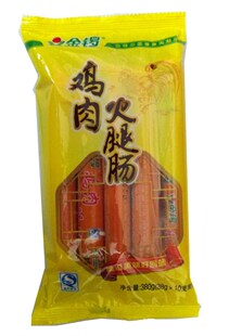  千盛 金锣鸡肉火腿肠380g