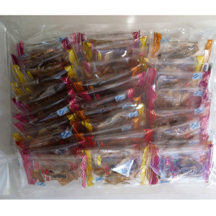  混合装！散装混搭 250克休闲海产食品独立小包装鱼干鱼片海鲜零食