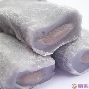  台湾特产进口零食品 三叔公糕点 雪之恋麻糬 香芋味麻薯180g