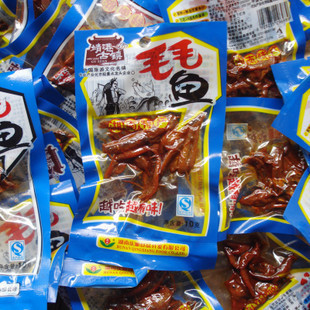  年货零食品 靖港古镇毛毛鱼仔 湖南特产小鱼仔 每袋10g 有点辣哦