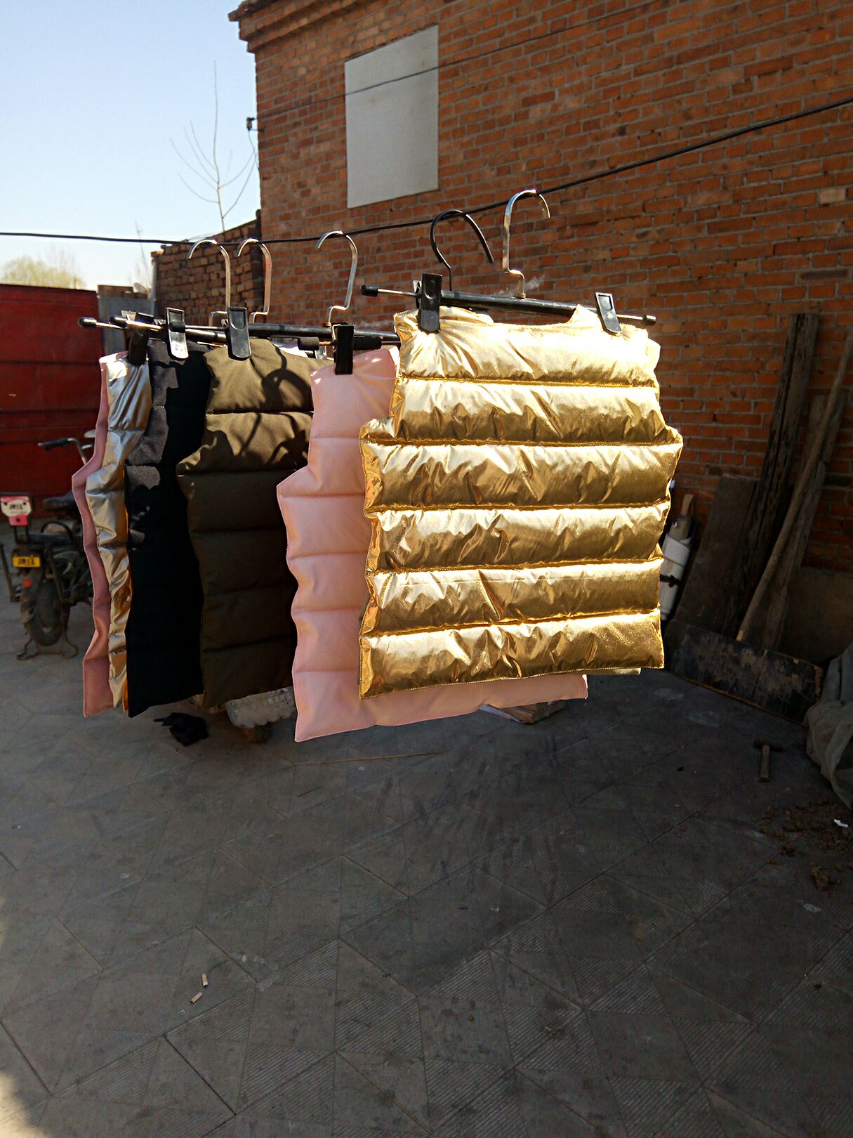 Autumn and winter New products Customized Down Jackets Fabric sample Sample Real shot makein the Women's clothing/Boutique , Down category - from Buy2taobao.com to provide professional Taobao agent buy service