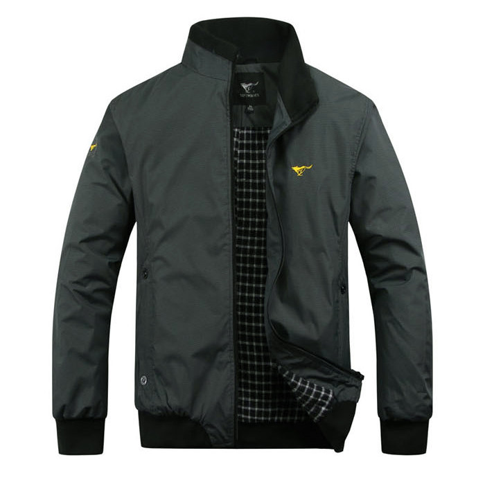2013 winter special package mail seven wolves stand collar coat men's business casual thick cotton-padded clothes jacket men