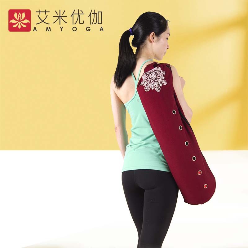 女式加大帆布瑜伽墊背包瑜伽墊套袋大開口健身包運動包棉透氣耐磨在類目 運動/瑜伽/健身/球迷用品, 瑜伽, 瑜伽包中 - 來自Buy2taobao.com提供專業的淘寶代購服務
