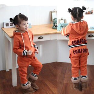  春装亲子装秋冬装母子装母女童男童装运动服套装卫衣儿童加厚
