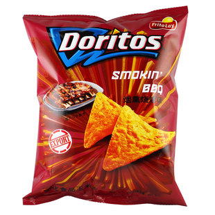  台湾膨化食品Doritos 多力多滋玉米片（烟熏烧烤味） 65g