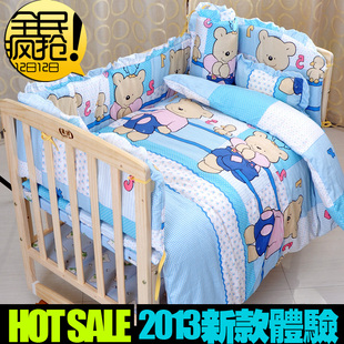 【点击查看】可变书桌 实木无漆婴儿床 好孩子必备童床 宝宝床摇篮 限区包邮