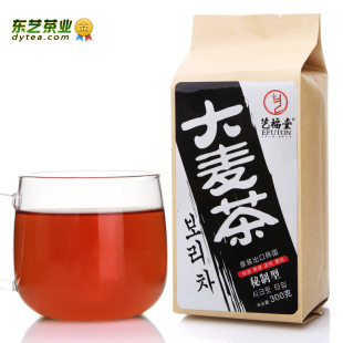  东艺秘制大麦茶烘焙型 出口韩国 袋泡茶 300g养生茶包邮 买2送杯