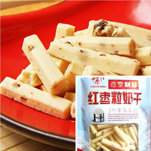  满79包邮内蒙古特产草原情红枣奶酪奶干奶条补血养气150克g特价