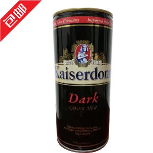  进口德国啤酒 Kaiserdom凯撒黑啤酒1L