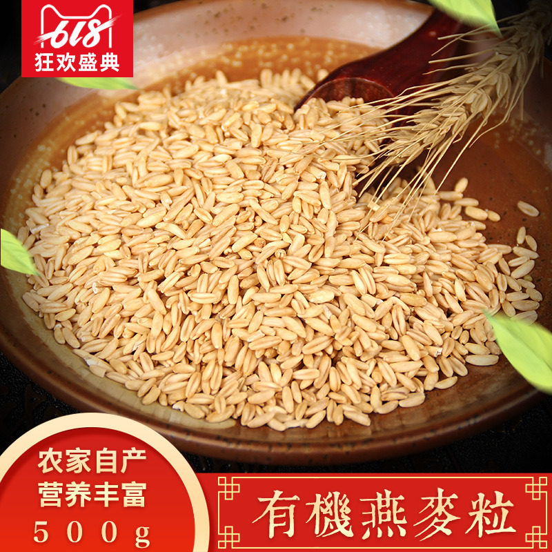 燕麦米500g 新货燕麦仁 农家野麦雀麦燕麦粒满包邮 五谷杂粮 粗粮|ruв категории зерно риса/север и Юг сухих грузов/приправы, метров/муки/зерновые, Другие зерна - от Buy2taobao.com для оказания профессиональной услуги покупки агента Taobao