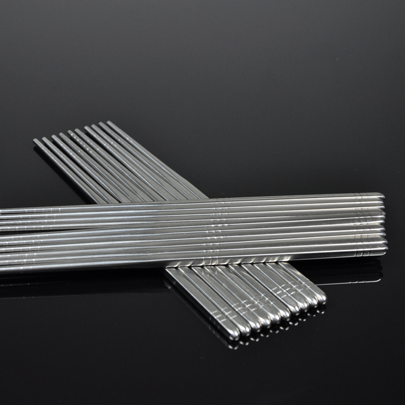 5 pairs of suits square Family Hotel Tachyon alloy chopsticks suit household non-slip Stainless steel solid wood Antifungalin the Tableware , Tableware , Chopsticks category - from Buy2taobao.com to provide professional Taobao agent buy service
