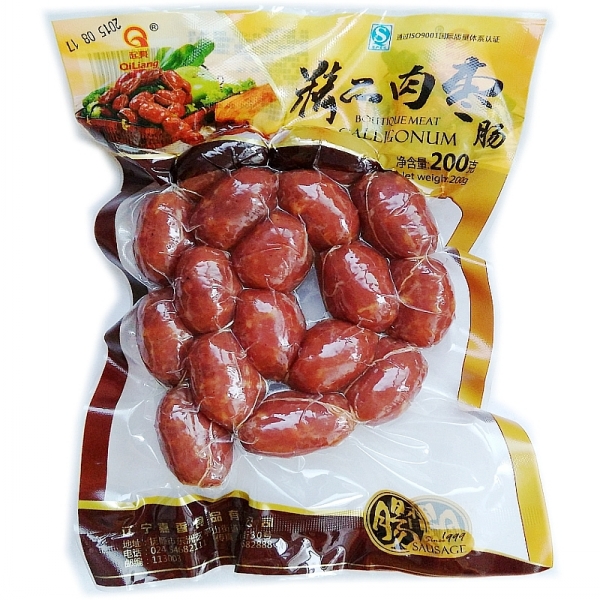 Northeast Liaoning Shenyang Fushun specialty food snacks Jujube intestines 200g Pork sausagein the Agri rice/Dried foods/Condiment , Dried foods/Meat Dry , Smoked December/Sausage/Ham products , Package instant Sausages category - from Buy2taobao.com to provide professional Taobao agent buy service