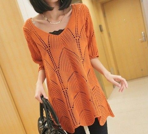 Spring/summer 2013 new long v neck sleeves loose cut Korean sweatshirts