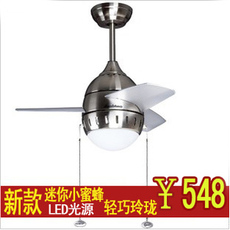 迷你小吊扇灯永怡御风电风扇白银黑3色儿童吊扇26寸7048小蜜蜂