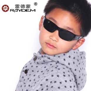  新款 儿童偏光镜太阳镜潮 男女孩子太阳眼镜 弹性镜架墨镜酷