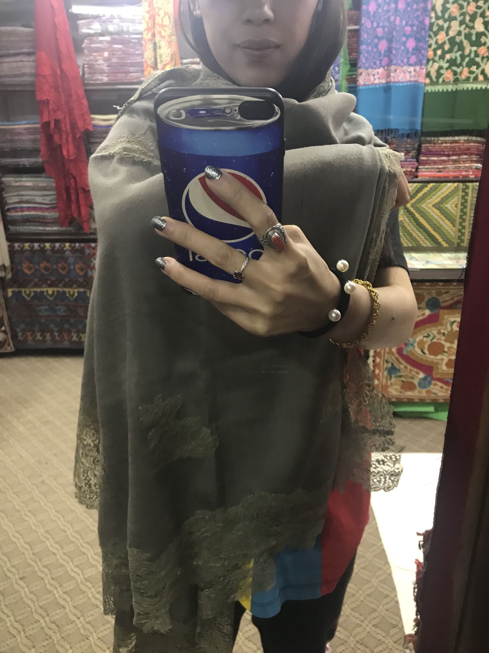 克什米尔羊绒蕾丝围巾披肩,尺寸70*2米|msdalam kategori Aksesori/Belt kulit/Hat/Muffler, aksesori lain - dari Buy2taobao.com untuk memberikan perkhidmatan ejen Taobao profesional membeli