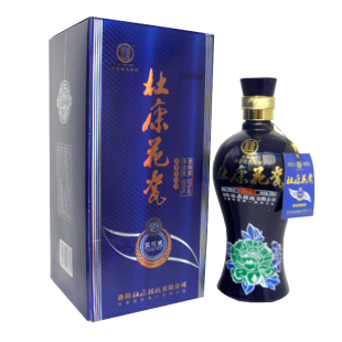  白酒特价 52度杜康 蓝花瓷 500ml 浓香型 杜康控股 中国名酒 正品