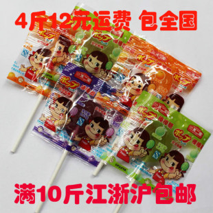  糖果婚庆喜糖不二家棒棒糖 水果味 散装250g 混装口味