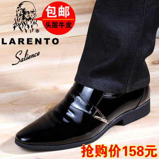  老人头男士皮鞋正装商务男鞋真皮正品男单鞋透气特价头层牛皮鞋男