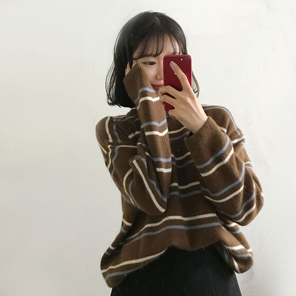 冬季初中生慵懒毛衣女套头圆领休闲甜美中长外穿宽松大学生街头|msdalam kategori Butik wanita / wanita, sweater - dari Buy2taobao.com untuk memberikan perkhidmatan ejen Taobao profesional membeli