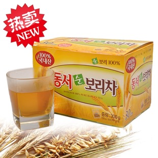  韩国大麦茶 清热祛火 暖胃去脂 排油排毒 30袋装300g 浓浓大麦香