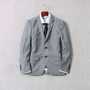 BIGLONG 13春款 男士修身羊毛西服 薄款西装外套 便单西服 3295