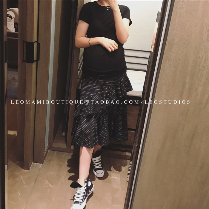 【LeoMami】半身裙托腹新款女夏中长款孕妇波点短裙半身长裙|ruв категории Всё для беременных и кормящих, материнство, платье - от Buy2taobao.com для оказания профессиональной услуги покупки агента Taobao