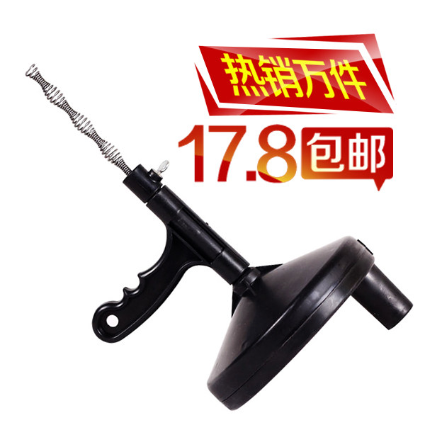 管道疏通器通下水道疏通器疏通下水道工具通厕所通马桶的工具堵塞