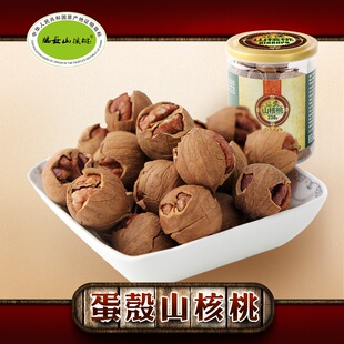  【临安山核桃官方品牌店】浙江特产蛋壳手剥大籽238g罐四种口味