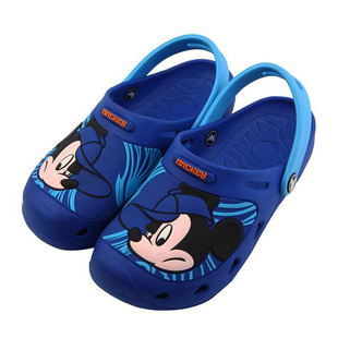  包邮正品Disney迪士尼夏季男童大童儿童凉鞋拖鞋花园鞋洞洞鞋童鞋