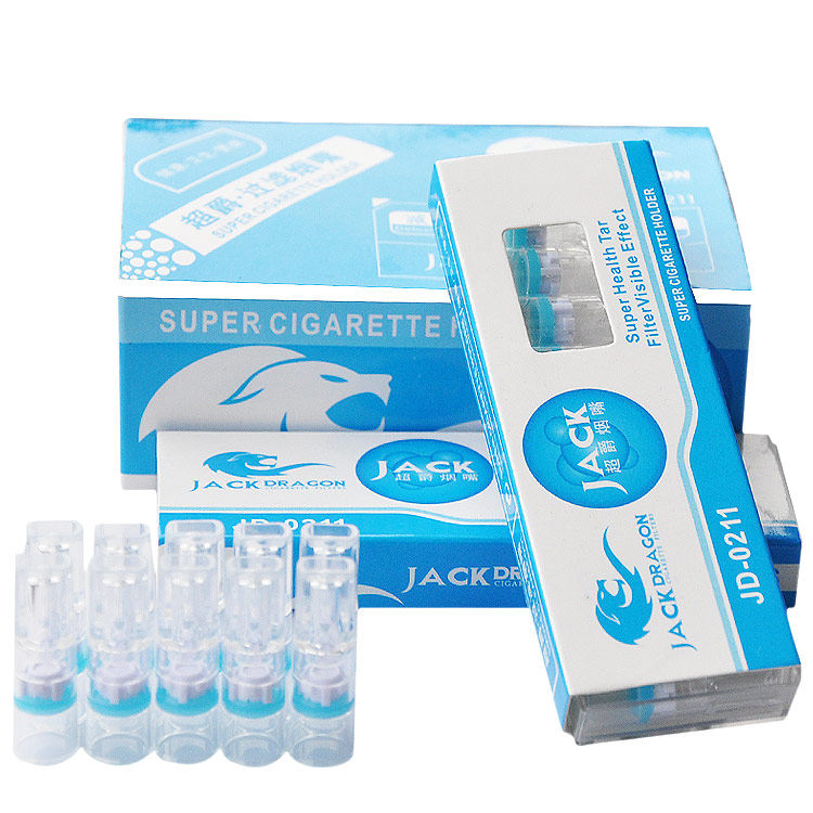 Abandoned cigarette holder-filter cigarette holder disposable cigarette holder 50 sticks Jack Dragon 包邮 authentic