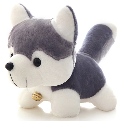 哈士奇公仔小狗毛绒玩具趴趴狗狗抱枕玩偶娃娃女生迷你仿真大可爱