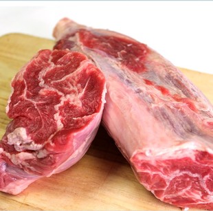  新鲜生牛肉 美国安格斯牛腱心切片 火锅片料/牛肉片 牛筋补钙250g